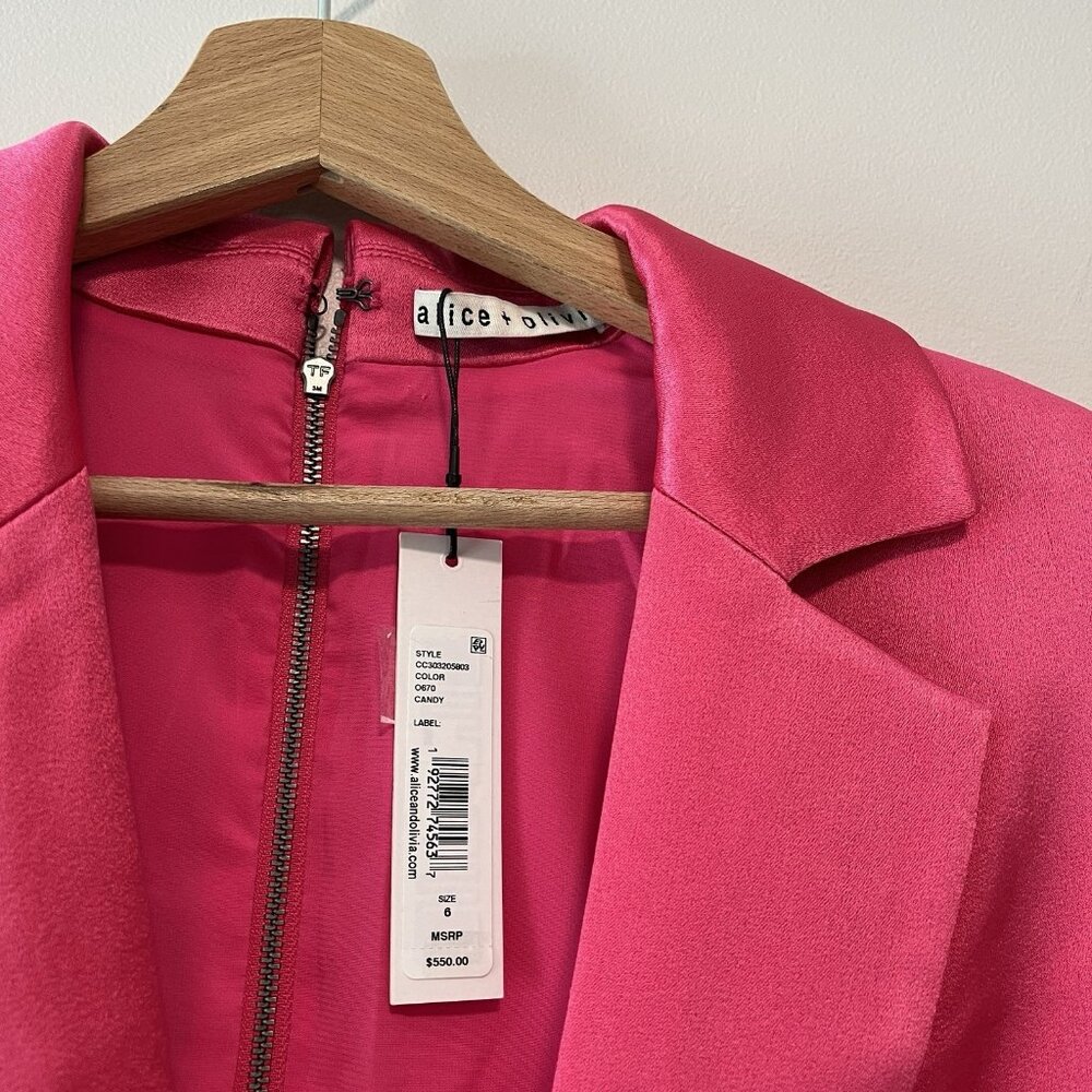 Alice + Olivia Pink Blazer Dress - Picture 6 of 14